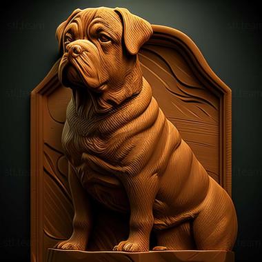 3D модель Тоса ину собака (STL)